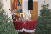 2009-12-27 Impodobirea Sfintei Biserici cu braz,i Decembrie 2009