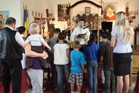 Binecuvantarea copiilor la deschiderea noului an scolar